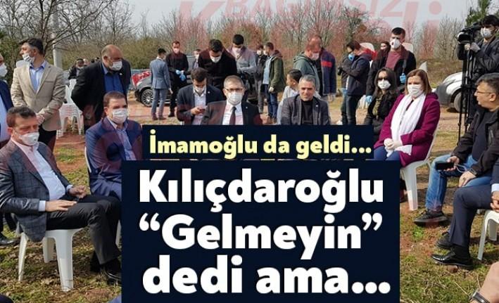 CHP Genel Başkanı Kemal Kılıçdaroğlu, kardeşi Fikriye Dalgıç’ın cenazesinin defin