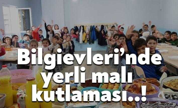 Kocaeli Büyükşehir Belediyesi'ne bağlı olarak hizmet veren Bilgievleri'nde yerli malı
