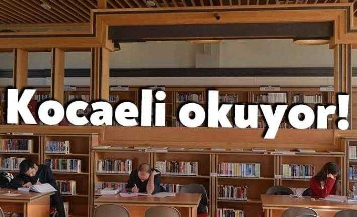 Kocaeli'de AKP'li Büyükşehir Belediyesi'nin hayata geçirdiği kütüphane projesi ziyaretçilerin ilgi