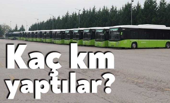 KBB iştiraki olan UlaşımPark A.Ş. bünyesinde çalışan belediye otobüsleri bir