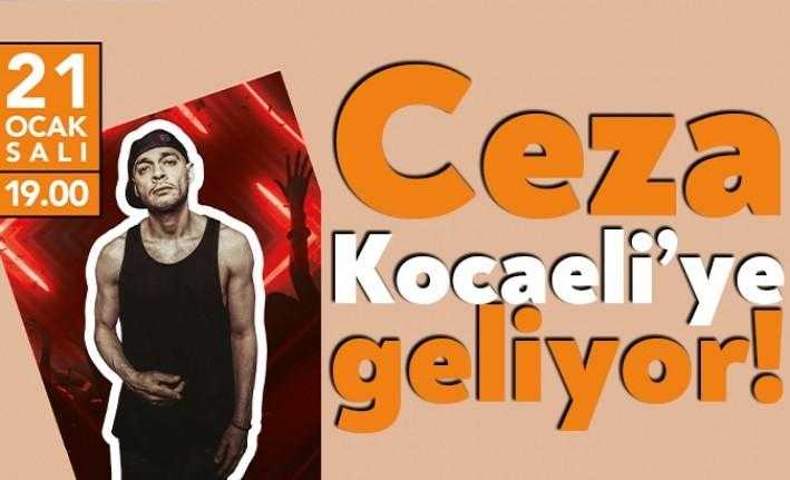 Rap müziğin sevilen ismi Ceza, 21 Ocak’ta Kocaelililerle buluşacak. Ceza
