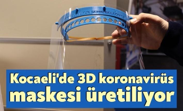 Koronavirüs ile mücadele eden doktorların korunması için Kocaeli Bilim Merkezi’nde