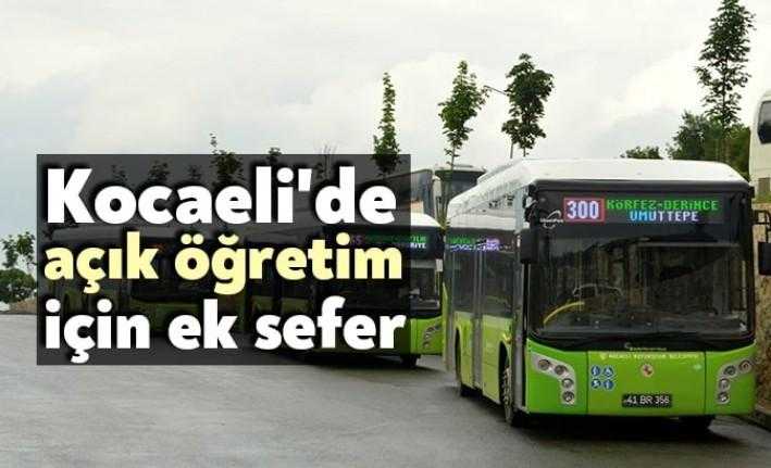 Kocaeli Büyükşehir Belediyesi UlaşımPark, AÖF Güz Dönemi Dönem Sonu Sınavı