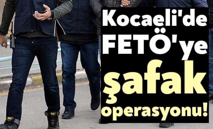 Kocaeli İl Emniyet Müdürlüğü ekipleri, bu sabah FETÖ mensubu olduğundan