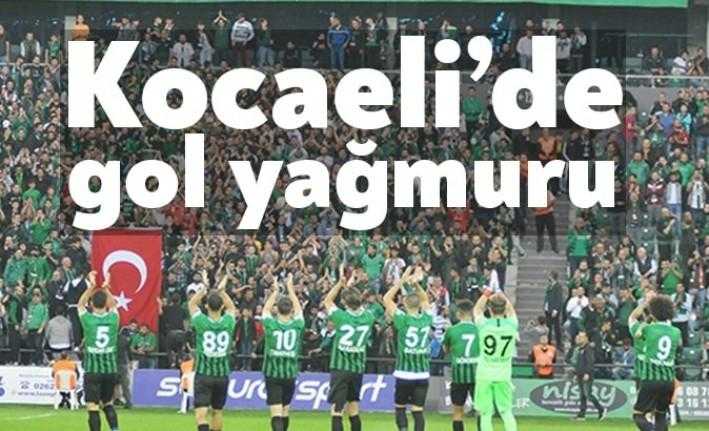 Sahasında bugün Cizrespor'u misafir eden Kocaelispor, 5-3 skorla galip gelen