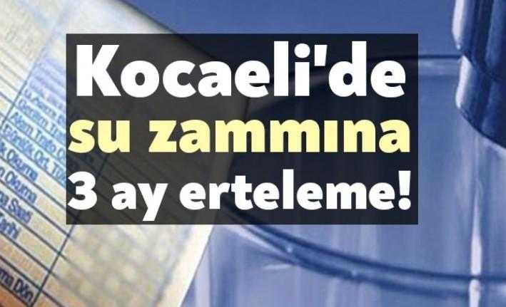 İSU 2020 Yılı Birinci Olağanüstü Genel Kurul Toplantısı'nda Kocaeli'de su