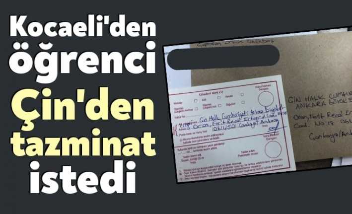 Kocaeli'de okuyan Çağatay Orkun Çelikbaş adlı öğrenci, barınma, kira ve