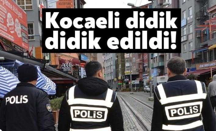 Emniyet Genel Müdürlüğü koordinesinde ülke genelinde eş zamanlı olarak yapılan