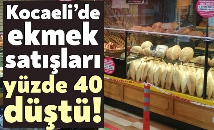 Kocaeli Fırıncılar Odası Başkanı Ali Sarı, Kocaeli’de ekmek satış oranlarının