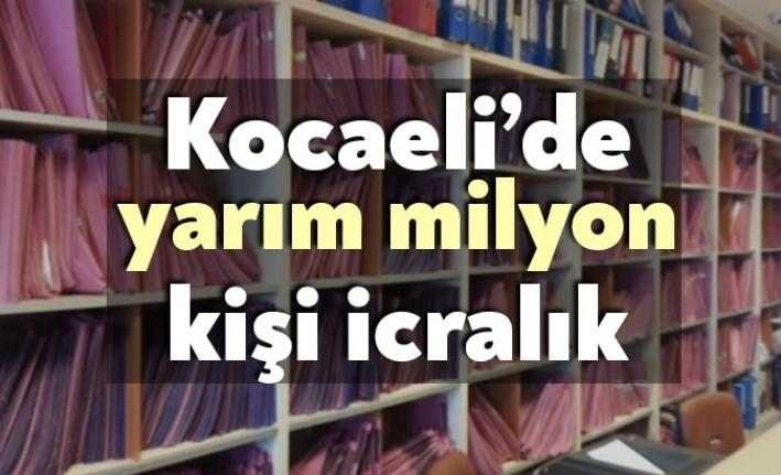 Kocaeli’de 2018 ve 2019 yıllarında toplam 404 bin 95 icra