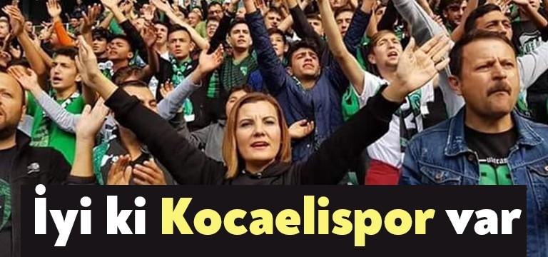 İzmit Belediye Başkanı Av. Fatma Kaplan Hürriyet, Kocaelispor’un kuruluşunun 54.
