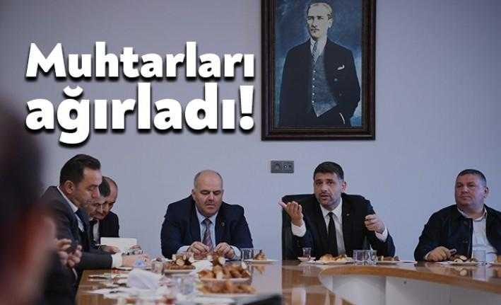 Kartepe Belediye Başkanı Av.M.Mustafa Kocaman, 32 Mahalle muhtarı ile belediye