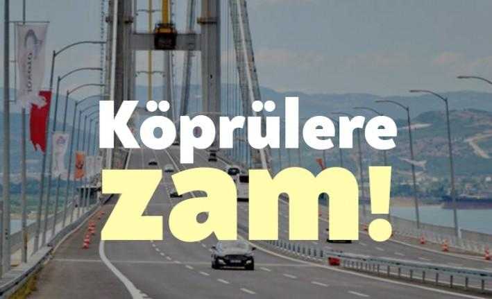 Yeni yılla birlikte köprülerden geçiş ücretlerine zam geldi. İlimizde bulunan