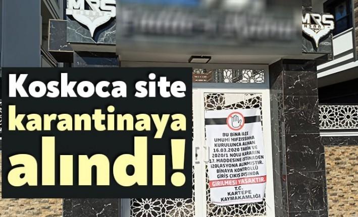 Kartepe Fatih Sultan Mehmet Mahallesinde koronavirüs şüphesiyle gittiği hastanede testi
