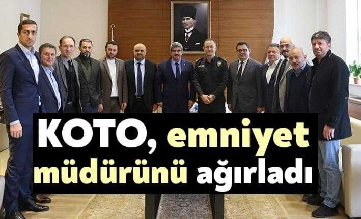 İzmit İlçe Emniyet Müdürü Mücahit Kesgin, Kocaeli Ticaret Odası Başkanı