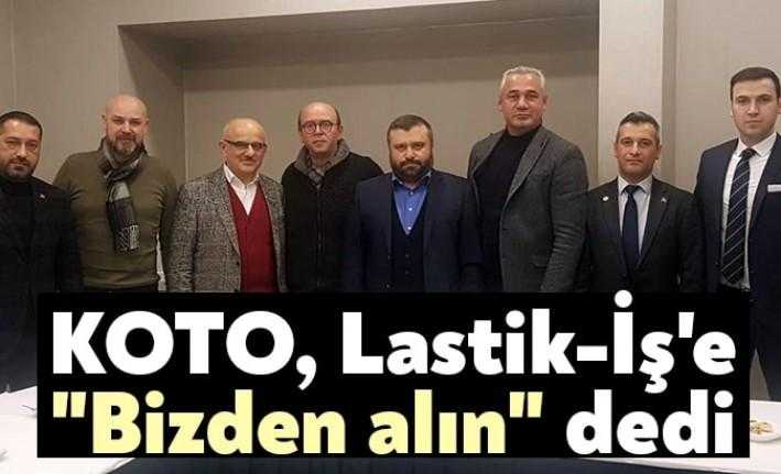 Kocaeli Ticaret Odası 9. Meslek Komitesi, Lastik-İş'e giderek alışverişlerini KOTO