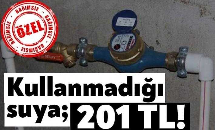 Kartepe Uzunçiftlik’te yeni aldığı evinde hiç oturmayan bir vatandaş eve