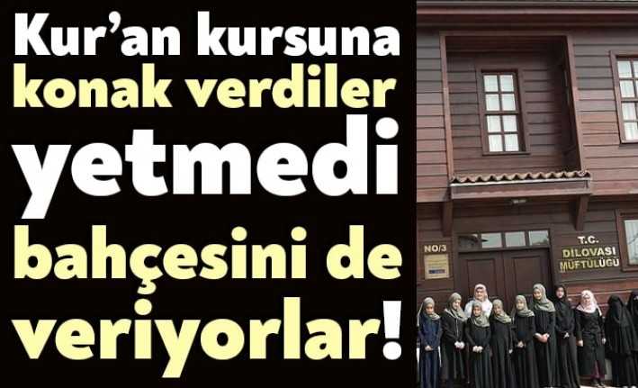 Dilovası’nda Tavşancıl Evleri’ni restore ettikten sonra bir evi kuran kursu