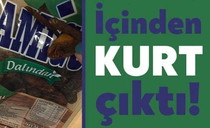 Gölcük’te bir marketten gün kurusu alan vatandaş eve gidince şok