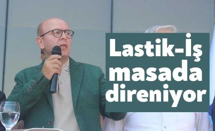 Lastik sektöründeki grup toplu iş sözleşmelerinin üçüncüsü bugün gerçekleştirildi. Burada,