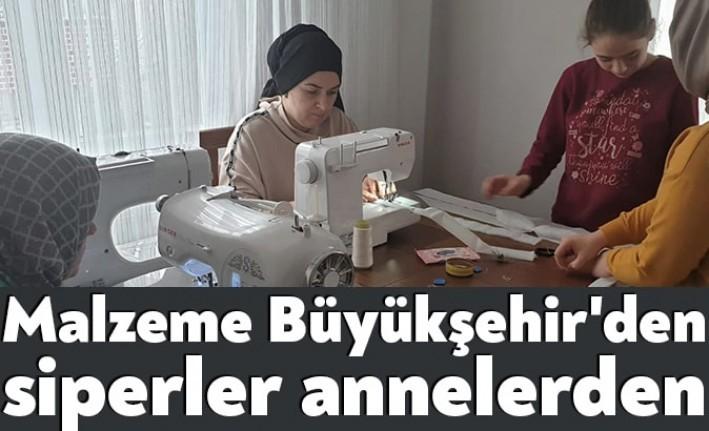 ‘Kocaeli Anne Şehir’ projesi anneleri, Kocaeli Büyükşehir Belediyesi’nin malzeme desteğiyle