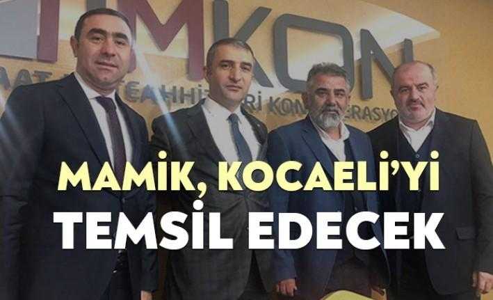 Kocaeli Müteahhitler Birliği Başkanı Faruk Mamik, konfederasyonun yönetim kurulu üyeliğine