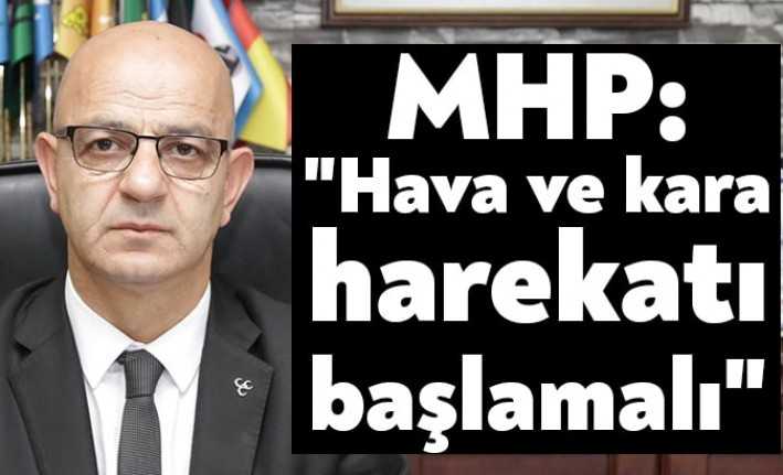 MHP İl Başkanı Aydın Ünlü, Suriye'ye hava ve kara harekatının