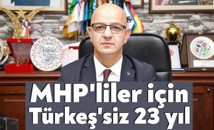 MHP İl Başkanı Aydın Ünlü, MHP'nin kurucusu merhum Alparslan Türkeş'in