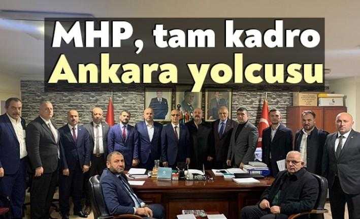 MHP Kocaeli Teşkilatları, yarın gerçekleştirilecek grup toplantısı için tam kadro