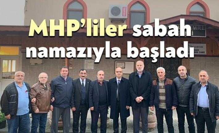 MHP İl Teşkilatı’nın “Bir çay koyun gelelim” projesi kapsamında bugün