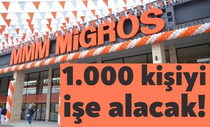 Migros 1.000 kişiyi istihdam etme kararı aldı. İşe alınacak kişilerin,