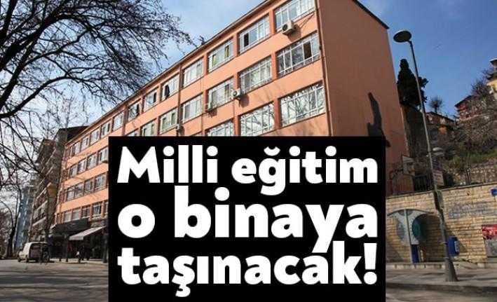 Uzun süredir tartışma konusu olan İzmit İlçe Milli Eğitim’in taşınmasıyla
