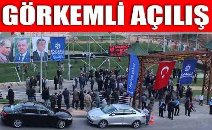 Miralay Mümtaz Özcan Mesire Alanı, önceki gün görkemli bir törenle