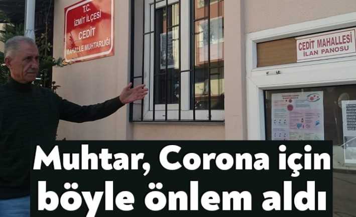 İzmit Cedit Mahalle Muhtarı Nabi Keskin, ülkemizi de tehdit altına