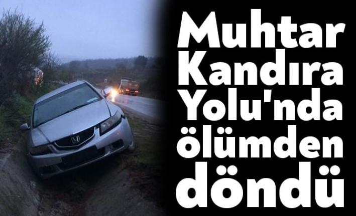 İzmit Serdar Mahallesi Muhtarı Ümit Yılmaz, Kandıra yolu Yassıbağ mevkisinde