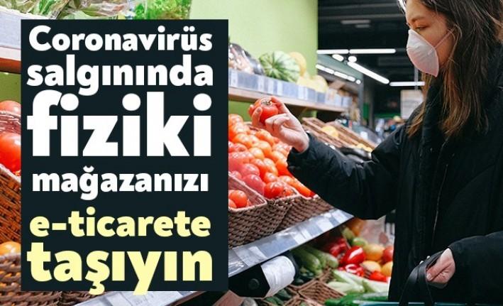 Corona virüs salgını nedenilye insanların dışarıya çıkmamaları, özellikle fiziki mağazaları