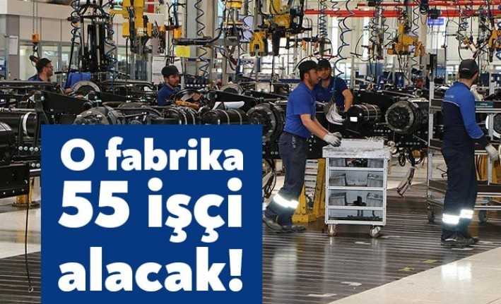 Kocaeli’de faaliyet gösteren lastik fabrikası 55 işçi alacak.