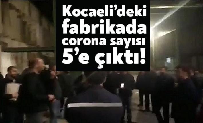 Darıca’da bulunan Sarkuysan fabrikasında koronavirüs tespit edilen işçi sayısı 5’