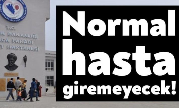 Corona virüsü salgını nedeniyle pandemi hastanesine dönüştürülen Darıca Farabi Eğitim