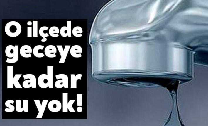 İSU Genel Müdürlüğü, Gebze'nin yarısından fazlasında suların kesik olduğunu bildirdi.