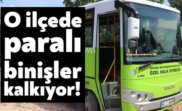 Kocaeli genelinde. Uygulanan Kent Kart sonunda o ilçeye de geliyor.