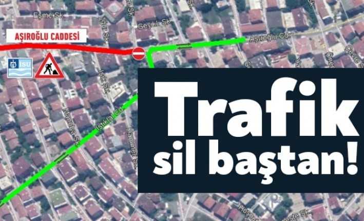 İSU altyapı ikinci etap çalışmaları nedeniyle Darıca ilçesi Aşıroğlu Caddesi'nin