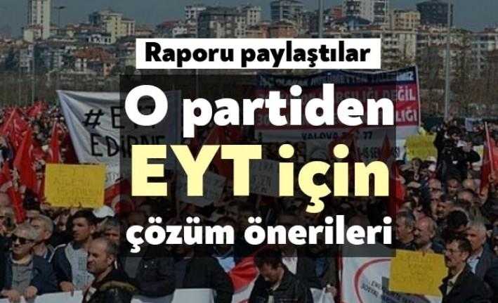 Emeklilikte yaşa takılanların sorunlarının çözümü için detaylı bir rapor hazırlandı.