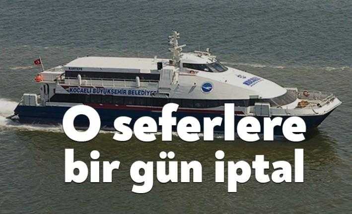 Hereke iskelesindeki onarım çalışmaları nedeniyle yarın Hat 2 Hereke Karamürsel