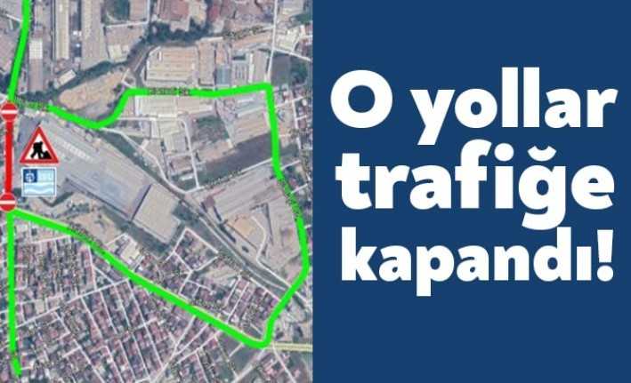 Büyükşehir Belediyesi altyapı çalışmaları nedeniyle yol güzergahı değişikliği duyurusu yaptı.