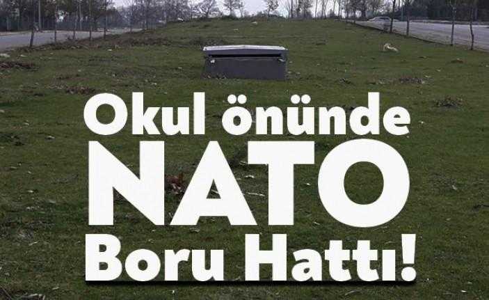 NATO Boru Hattı, ilimizden geçiyor. Boru hattının Körfez’de bulunan kısmında