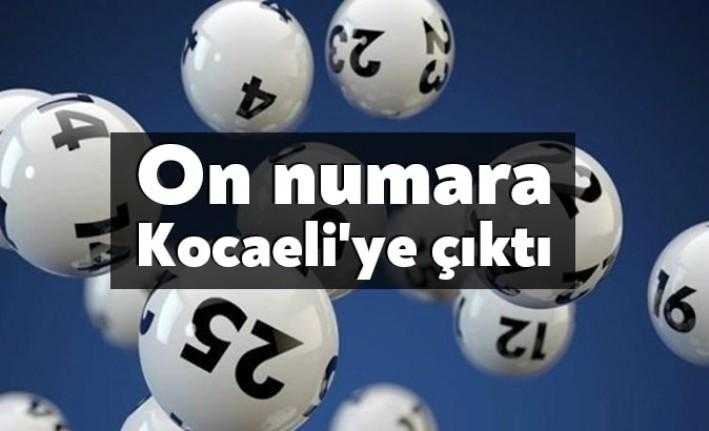 On numara adlı şans oyununda büyük ikramiye Kocaeli Körfez'e çıktı