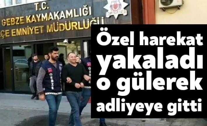 Gebze'de özel harekat polisinin operasyonu ile yakalanan 28 yıl kesinleşmiş