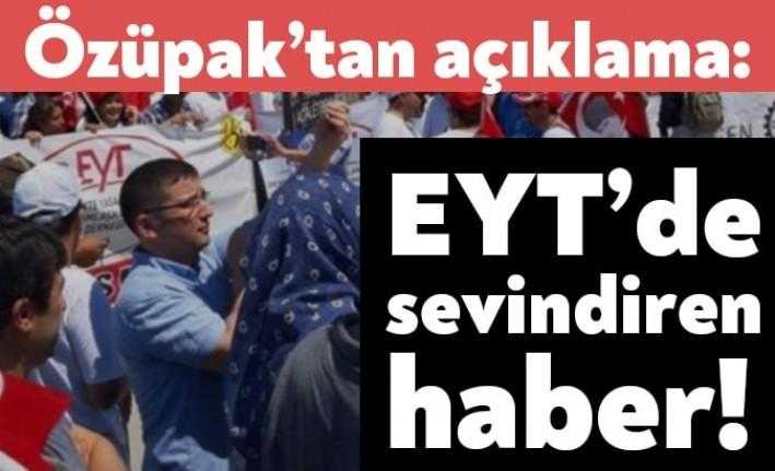 EYTSYDD yöneticilerinden Alper Özüpak önemli bir açıklamada bulundu. EYT’liler için