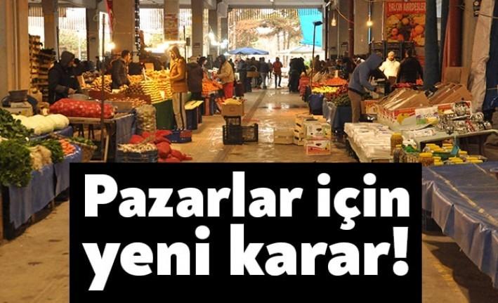 Pazarlara gitmek yasaklandı mı? Pazarlar kapatıldı mı? İşte İçişleri Bakanlığı'nın